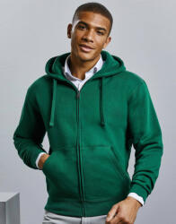 Russell Férfi kapucnis hosszú ujjú pulóver Russell Europe Men's Authentic Zipped Hood XS, Fehér