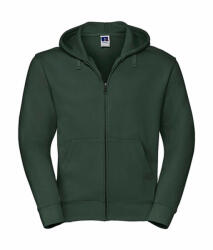 Russell Férfi kapucnis hosszú ujjú pulóver Russell Europe Men's Authentic Zipped Hood XS, Sötétzöld