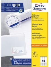 AVERY 3475 70×36mm univerzális 2400db-os etikett (3475) - bestbyte