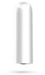 Crushious Quackers Glont Vibrator Reincarcabil cu 10 Moduri Puternice de Vibratie Alb Vibrator