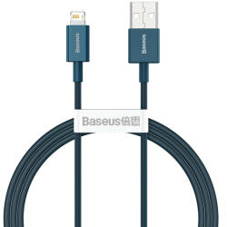 Baseus Superior iPhone Lightning adat- és töltőkábel 1, 0m 2, 4A kék