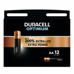 Duracell Optimum AA MN1500 Ceruza LR6 Alkáli Elem x 12 db (DO-LR6-B12)