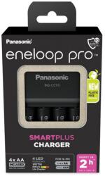 Sanyo/Panasonic Eneloop Gyorstöltő + 4db AA 2500 mAh akku (KKJ55HCD40E-N)