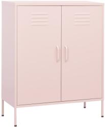 vidaXL Dulap de depozitare, roz, 80x35x101, 5 cm, oțel (336166) - comfy Dulap arhivare