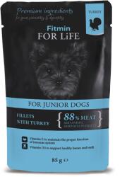 Fitmin Fitmin Dog For Life Junior pulyka mártásban 85g