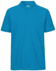 Neutral Tricou polo pentru bărbați din bumbac organic Fairtrade Clasic - Albastru safir | XXXL (NE-O20080-1000211718)