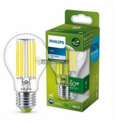 Philips ultrahatékony 4W=60W 840 lumen LED E27 körteégő, természetes fehér 3évG 9290030668 (9290030668)