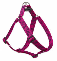 Lupine Pet Step-in hám (Plum Blossom 2, 5 cm széles 49-68 cm) (WLF20266)