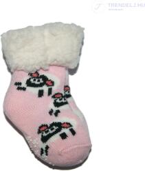 Aura. via Gyerek bundás téli zokni, világos rózsaszín, 0-12