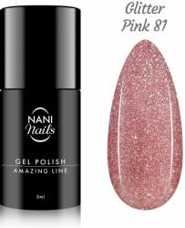 Naní Oja semipermanenta NANI Amazing Line 5 ml - Glitter Pink