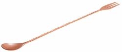 Barshaker Lingurita Bar - Mezclar - Cap Furculita - 30 cm - Copper Tacam