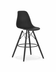 Scaun Bar LAMAL Negru / picioare negre - divahome - 201,00 RON