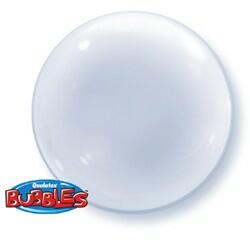 Qualatex Deco Bubble lufi 24" 61cm krisztálytiszta, átlátszó (LUFI118906)