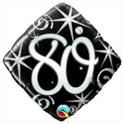 Qualatex Szám, Számos lufi 18" 45cm - 80-as lufi (LUFI109365)