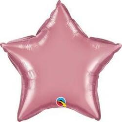 Egyszínű csillag fólia lufi 20" 50cm Mauve csillag, 90077 (LUFI352632)