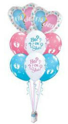  Héliumos luficsokor babaváróra Fiú vagy Lány - INGYENES GLS szállítással (LUFI658148)