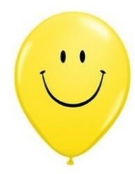 Qualatex Mintás lufi 11" 28cm Smiley, 85986 (LUFI104460)