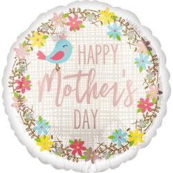  Anyák napi lufi 18" 45cm Happy Mother's Day, 100103705801, (fb100103705801)