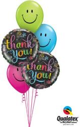  Héliumos luficsokor, Thank You, "Köszönöm" - INGYENES GLS szállítással (LUFI614498)
