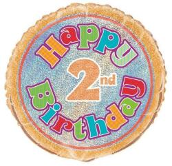  Szám, Számos lufi 18" 45cm, Prismatic - 2-es lufi (LUFI333534)