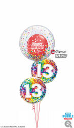  Héliumos luficsokor szülinapra, választható számmal - INGYENES GLS szállítással (LUFI803450)