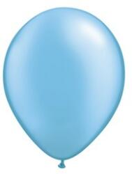  Qualatex 11" (28cm-es) léggömb, pearl színek gyöngyház azúrkék lufi, pearl azure blue (LUFI923333)