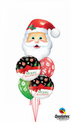  Héliumos luficsokor Télapó, Mikulás - Ingyenes GLS szállítással (CsokorMiki01)