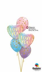  Héliumos luficsokor Valentin nap - INGYENES GLS szállítással (LUFI930638)