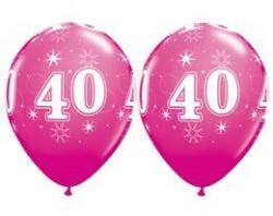 Qualatex Szám, Számos latex lufi 11" 28cm 6db 40-es lufi, 44926 (LUFI183805)