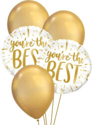  Héliumos luficsokor ballagásra , You are the Best - Ingyenes GLS szállítással (LUFI580414)