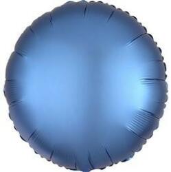 anagram Egyszínű kerek lufi 18" 45cm Chrome Kék, Blue, (LUFI142872)