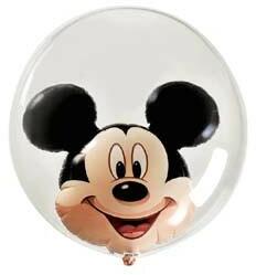 Qualatex Mickey Mouse Double Bubble lufi 24" 60cm Lufiban lufi (LUFI160967)