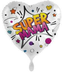  Anyák napi lufi 17" 43cm Super Mama, mpr-8600K (LUFI649855)