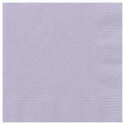 Unique Szalvéta 33x33cm egyszínű 20db levendula p91122 (LUFI851526)