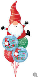  Héliumos luficsokor Télapó, Mikulás, Karácsony - Ingyenes GLS szállítással (LUFI261012)