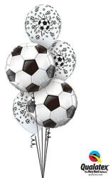  Héliumos luficsokor bármely alkalomra, foci, football - INGYENES GLS szállítással (LUFI687438)