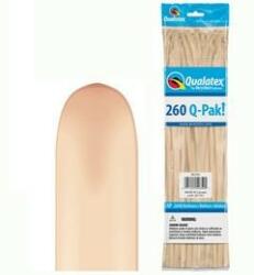  Qualatex 260Q modellező lufi 50db/csomag blush (testszín) (LUFI805981)