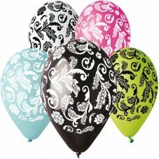  Lufi (gumi) 11" 10db/csomag rózsa inda - 11-printrozsa (LUFI667356)