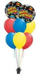  Héliumos luficsokor szülinapra, Happy Birthday - INGYENES GLS szállítással (LUFI460758) Lufi