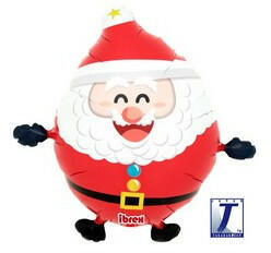  Mikulás. télapó lufi 18" 45cm (LUFI411297)