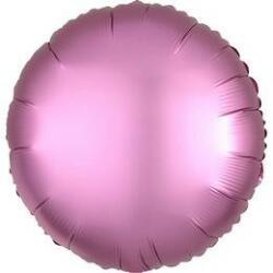 Egyszínű kerek fólia lufi 18" 45cm Chrome mályva, Mauve, (LUFI148341)