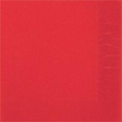 Unique Szalvéta 33x33cm egyszínű 20db piros p3122 (LUFI876284)