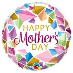 Qualatex Anyák napi lufi 18" 45cm Happy Mother's Day (bwq17533)