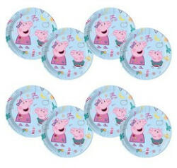 Decorata Party Papírtányér 23cm 8db Peppa (LUFI456051)