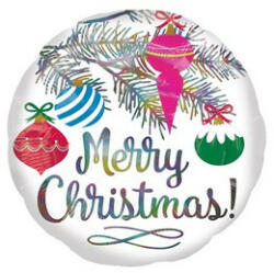 anagram Karácsonyi lufi 18" 45cm Merry Christmas (LUFI910180)