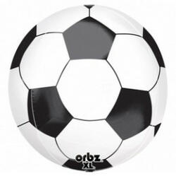 Partydeco Orbz fólia gömb lufi 16" 40cm foci, football (LUFI680685)