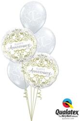  Héliumos luficsokor évfordulóra - INGYENES GLS szállítással (LUFI949671)