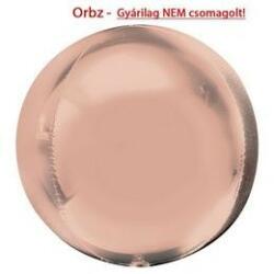 Partydeco Egyszínű gömb lufi 16" 40cm Rosegold (orbz) (LUFI657738)