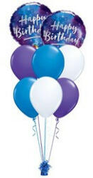  Héliumos luficsokor szülinapra, Happy Birthday - INGYENES GLS szállítással (LUFI226251)