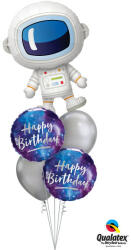  Héliumos luficsokor születésnapra, űrhajós - INGYENES GLS szállítással (LUFI251690)